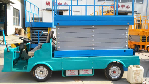 电瓶车升降平台 电瓶车升降平台